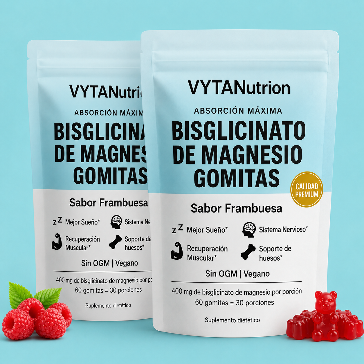 VYTANutrion - Gomitas de bisglicinato de magnesio
