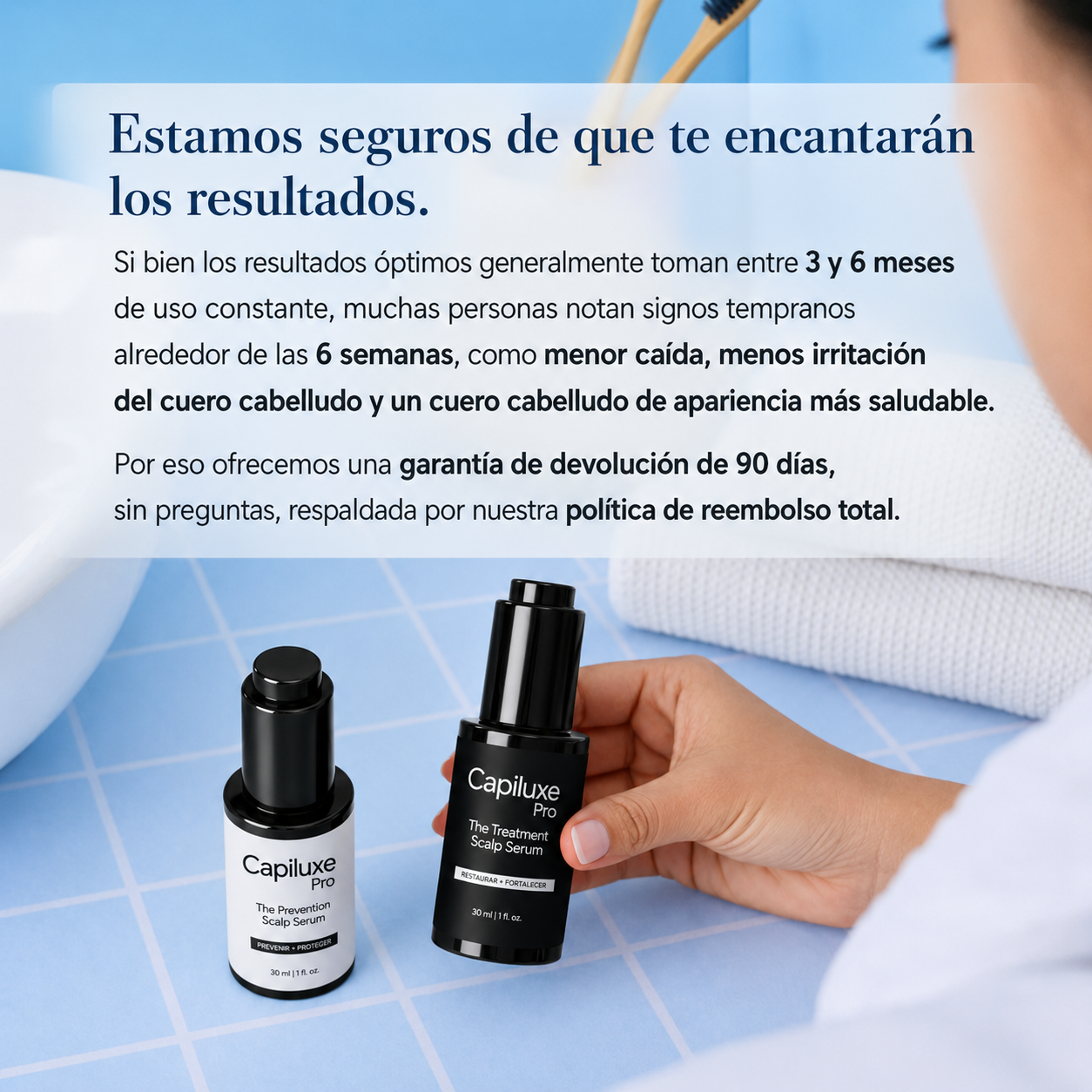 Capiluxe Pro™ | Sistema Avanzado Para Cabello Fino