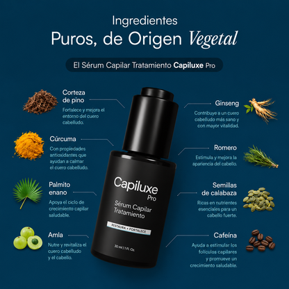 Capiluxe Pro™ | Sistema Avanzado Para Cabello Fino