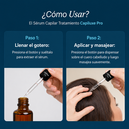 Capiluxe Pro™ | Sistema Avanzado Para Cabello Fino